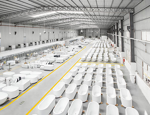 KKR’s warehouse where the finish product located